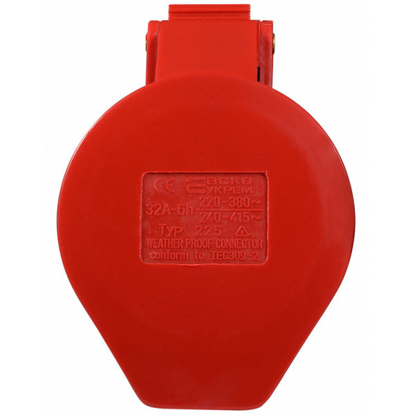Розетка силова переносна 225 3P+PE+N 32A/5 380V Ас A0080020006