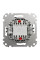 Вимикач 2-й прохідний чор Schneider (Sedna Design) SDD114108