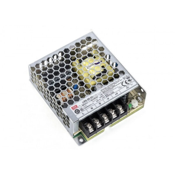 Трансформатор для свет.ленты 24V 50W MEAN WELL LRS-50-24