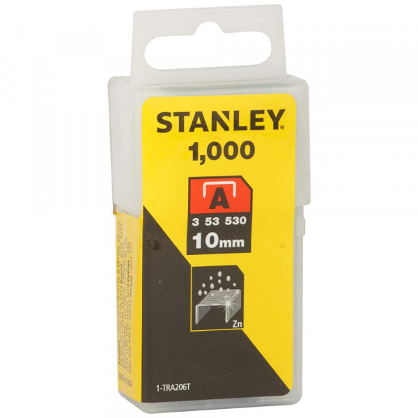 Скоби для степлера 10х11,3мм тип A (1000шт) STANLEY