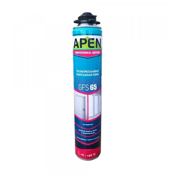 Піна монтажна Apen GFS 65 (780мл/65л) PRO