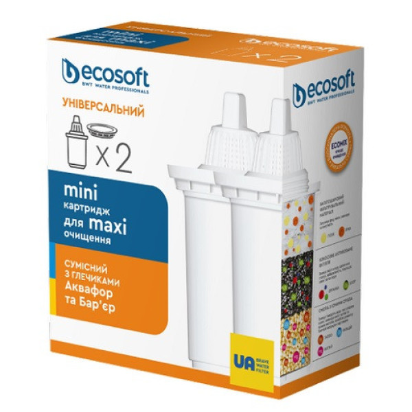 Картридж змінний для глечиків Еcosoft універ (2шт)