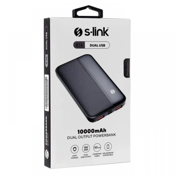 Павербанк S-Link 10000mAh 2.1A