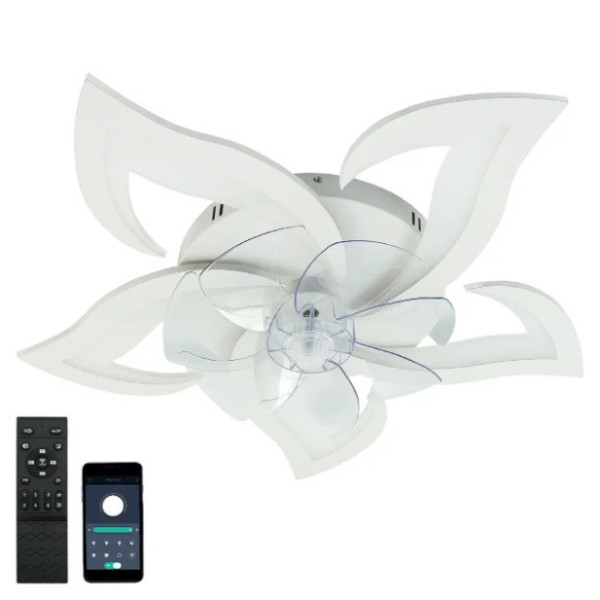 Світлодіодна люстра Svetcomplect ELLA 72W+18W 5F