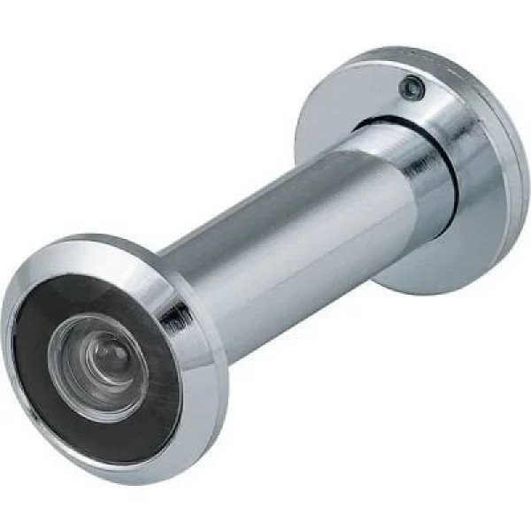 Глазок дверний DVZ2 16*60-100 CP (хром) обзор 200* FUARO