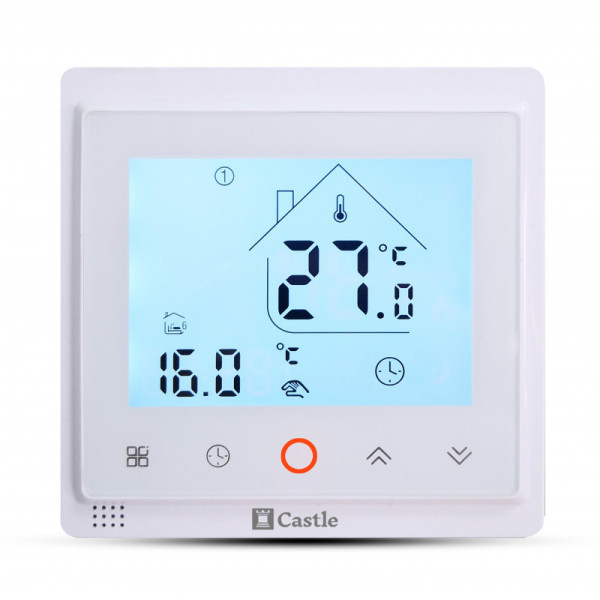 Терморегулятор Castle AC603H (WIFI) білий AC603HW
