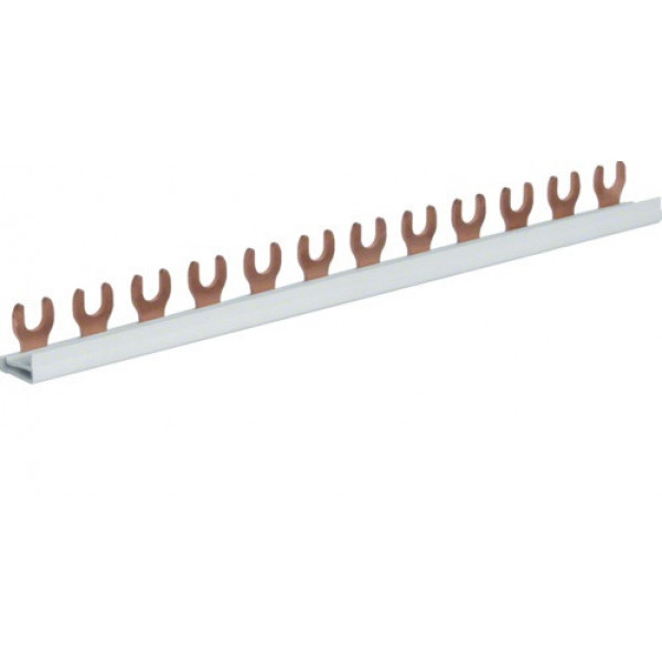 Шина соединительная FORK 1P 63А (22см) Hager KDN163A