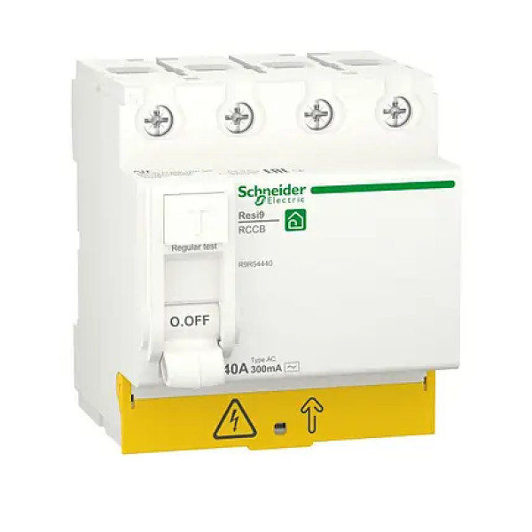 УЗО 4P/40A/300mA/AC SCHNEIDER RESI9 R9R54440