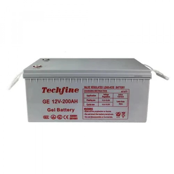 Акумулятор 200Ah-12v (гель) Techfine