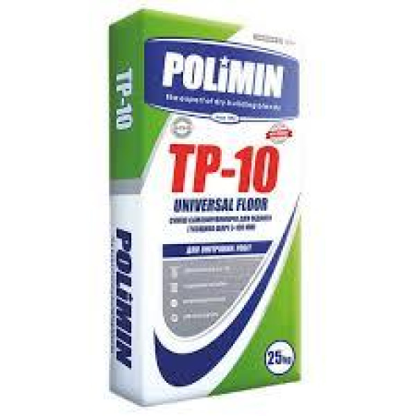 Нівелір товстошар. 3-100 мм ТР-10 Polimin 25кг ТР-10 Polimin